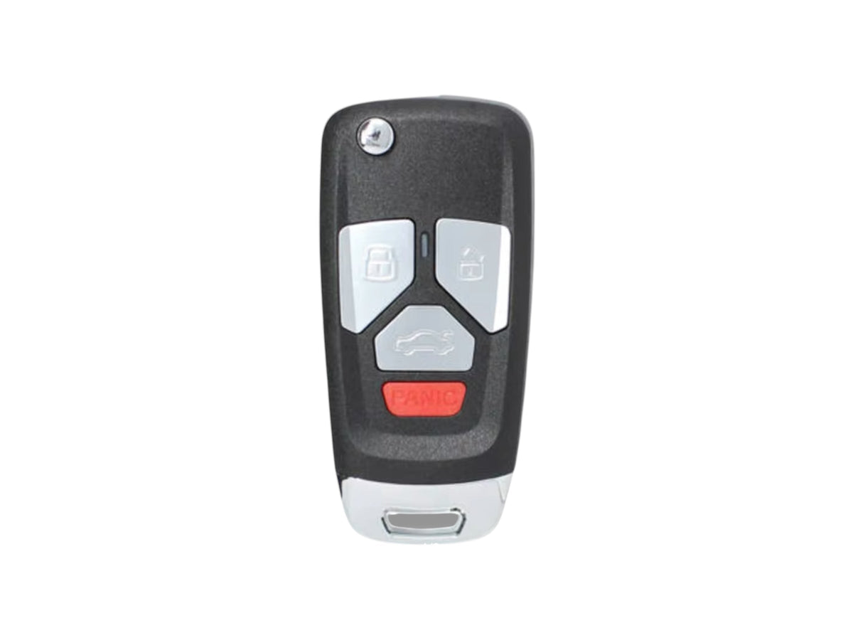 Xhorse Universal Flip Remote Audi Style 4 Button New VVDI XNAU02EN (Wireless)