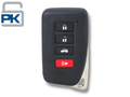 20-24 Lexus IS RC Smart Key 4-Button HYQ14FLB / PN: 89904-53E70 / Board 3950 (Aftermarket)