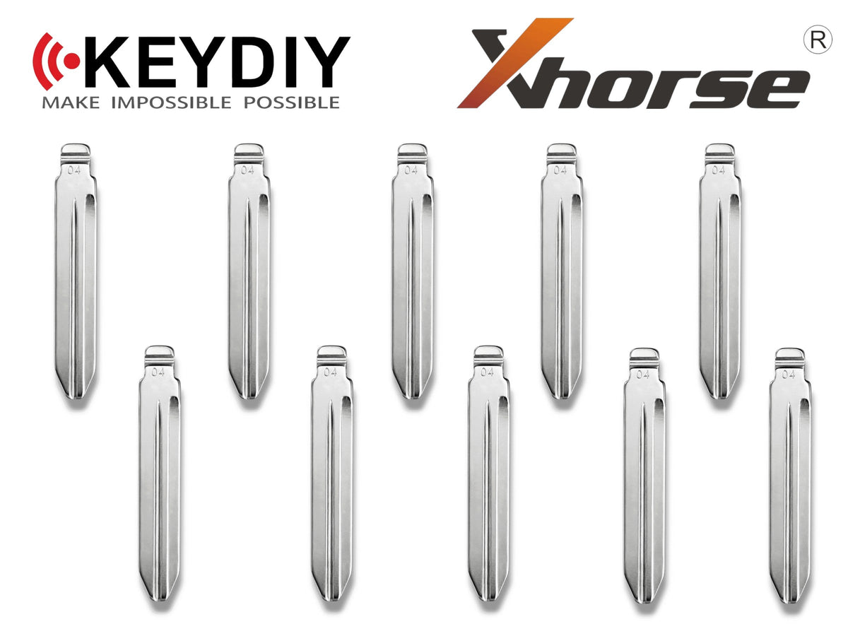 10x Xhorse Keydiy Universal Flip Key Remote Key Blades Y157 Y159 CY24