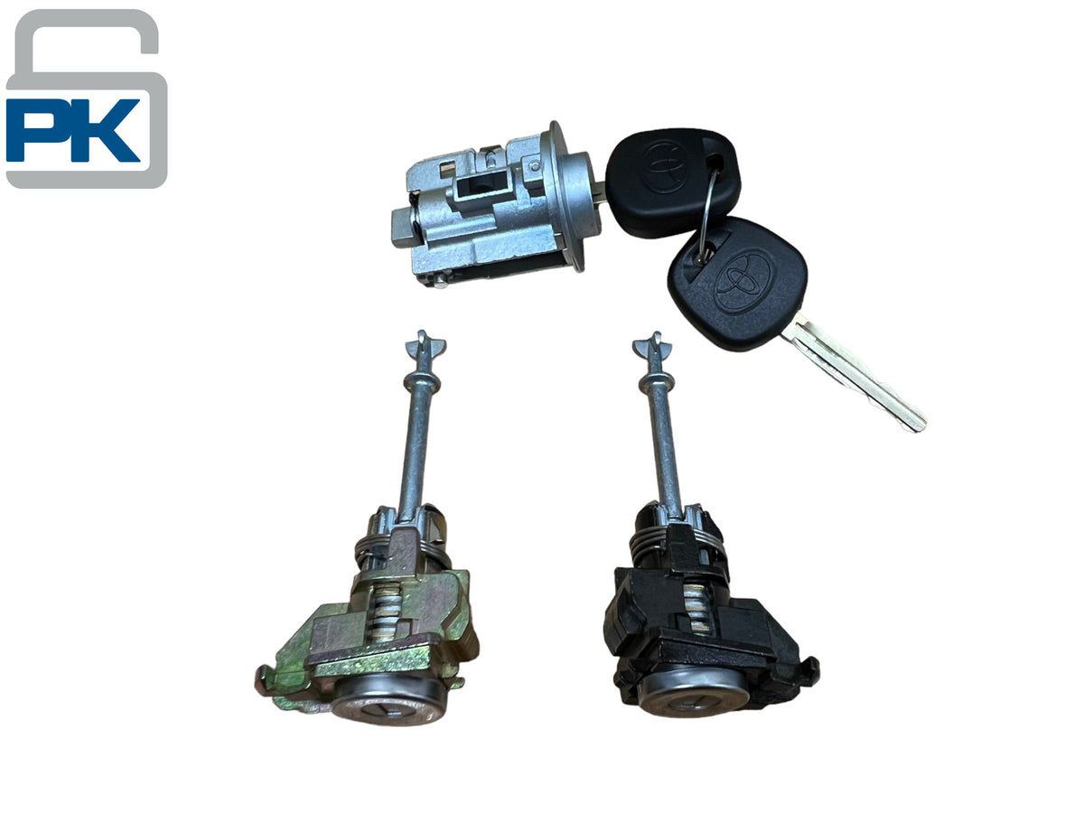 05-15 Toyota Tacoma Ignition & Door Lock Cylinder Set / Chip Equipped Trucks (Aftermarket)
