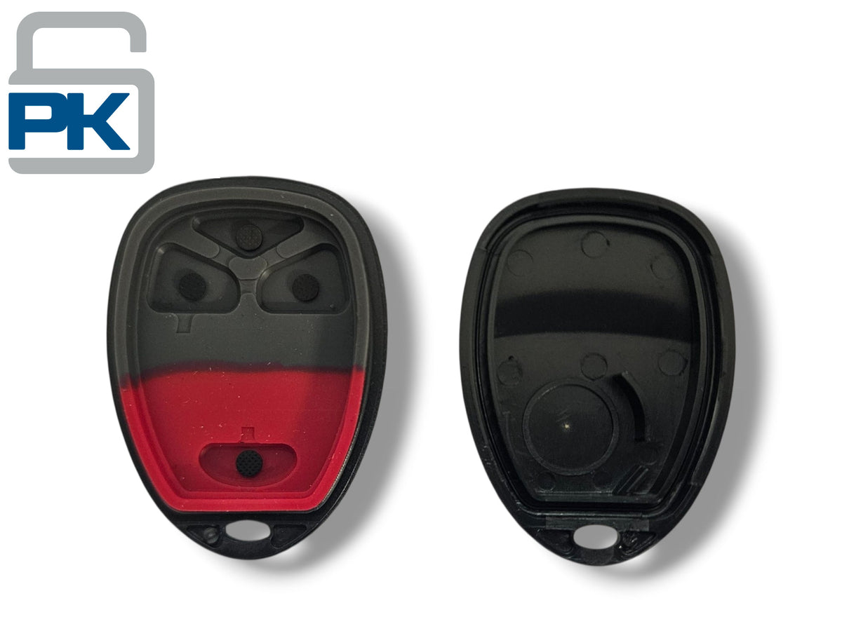06-19 GM Keyless Entry Remote SHELL 4-Button PN: 20952474 / OUC60270 (Aftermarket)