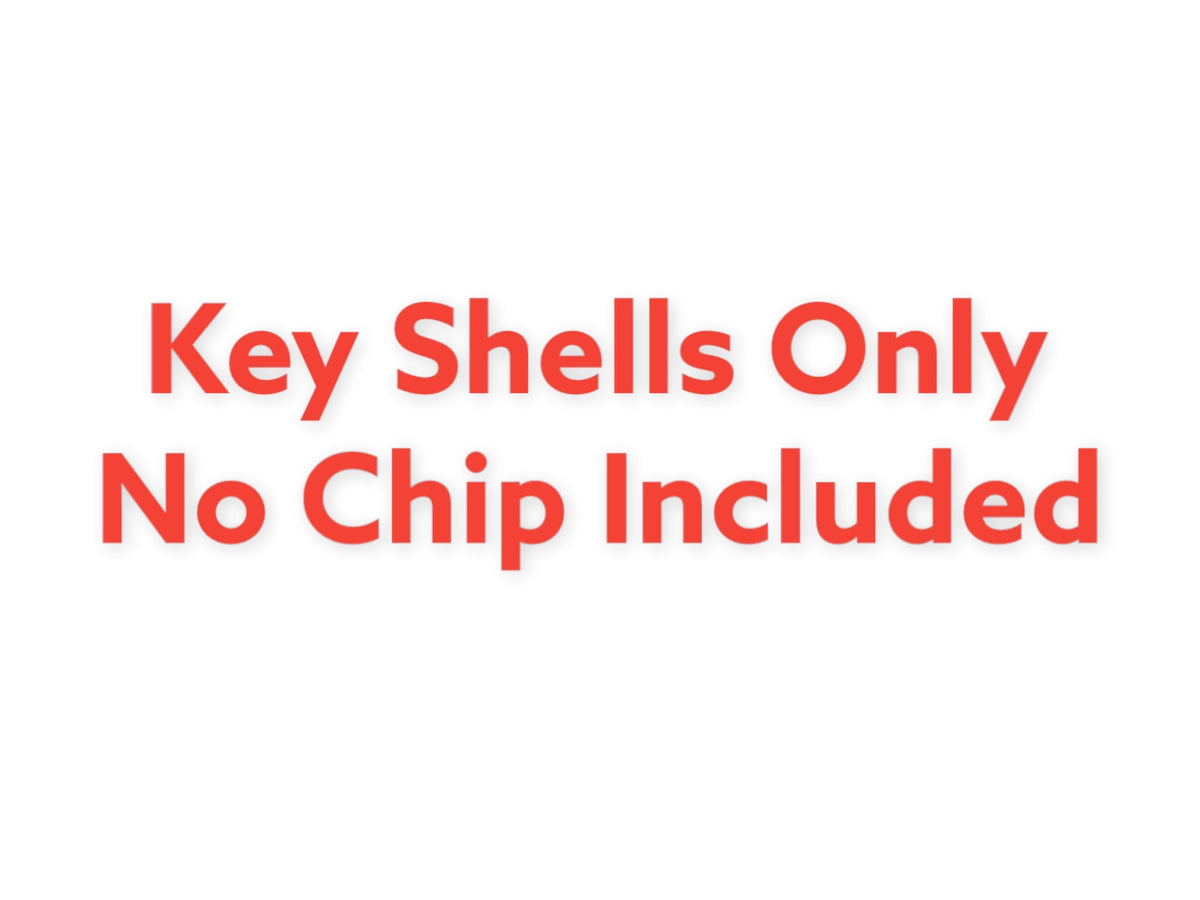 GM Transponder Key Shell No Chip B119