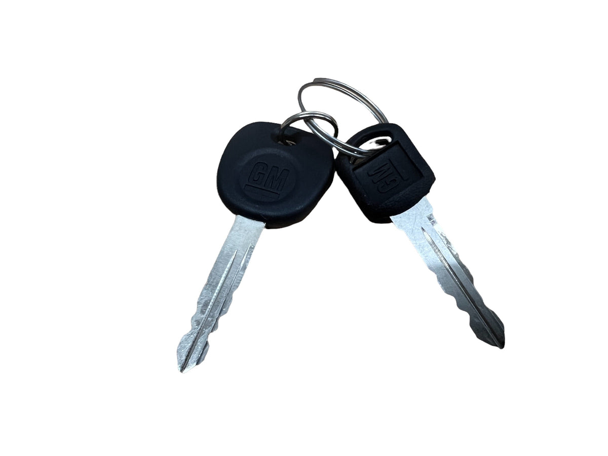 2001-2006 GM Silverado Sierra Tahoe Ignition Lock Cylinder 2 Keys Coded OEM