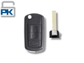 97-11 Land Rover Flip Key 3-Button PN: LR088261 / NT8-15K6014CFFTXA / HU92 (Chip 46) (Aftermarket)