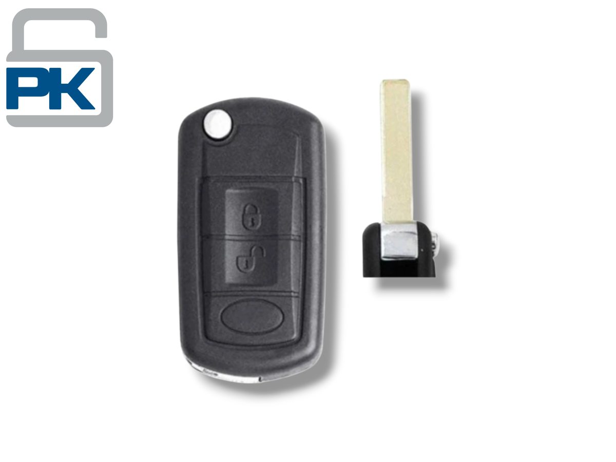 97-11 Land Rover Flip Key 3-Button PN: LR088261 / NT8-15K6014CFFTXA / HU92 (Chip 46) (Aftermarket)