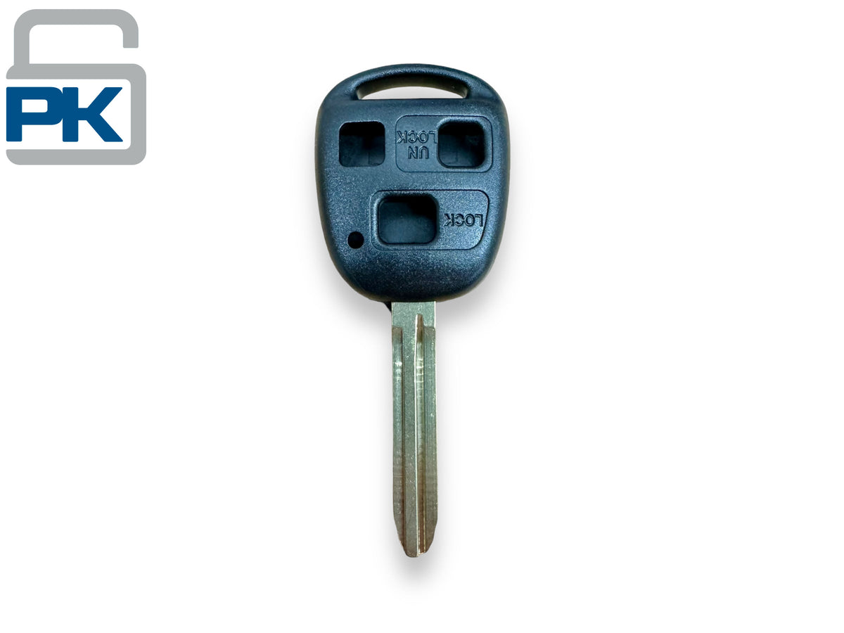 1998-2014 Toyota FJ Cruiser Land Cruiser 3-Button Remote Head Key Shell TR47