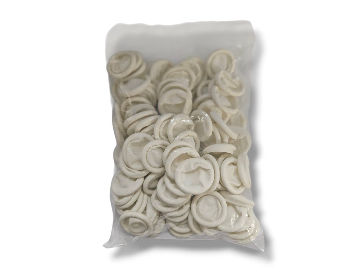 Disposable Latex Finger Cots (100 pcs)