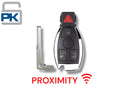 10-14 Mercedes Benz Fobik Key 4-Button IYZ-3312 / 315 MHz (Keyless Go) (Aftermarket)