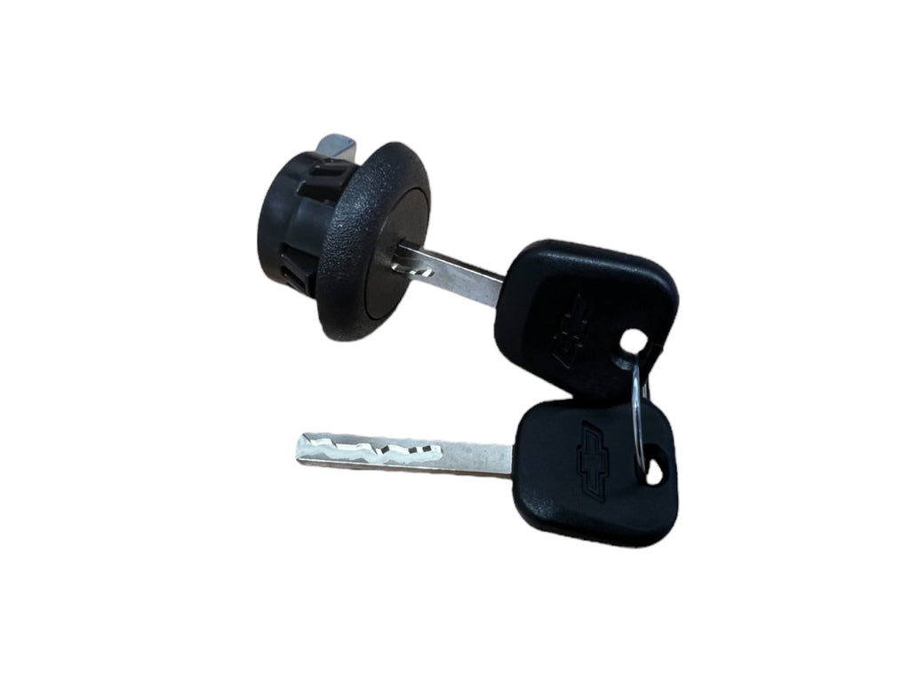 2014-2019 Silverado Sierra Tahoe Center Compartment Stowage Lock Cylinder 2 Keys New OEM 23189761