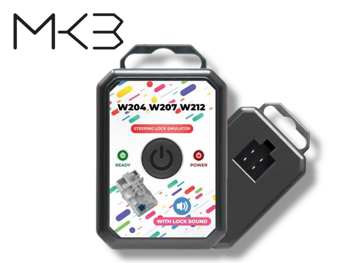 MK3 Mercedes Benz ESL / ELV Steering Lock Simulator Emulator with Lock Sound W204 / W207 / W212 (1 Plug)