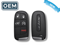 2018-2024 Durango 2015-2021 Grand Cherokee 5 Button Smart Key SRT Logo OEM New 68240167AA