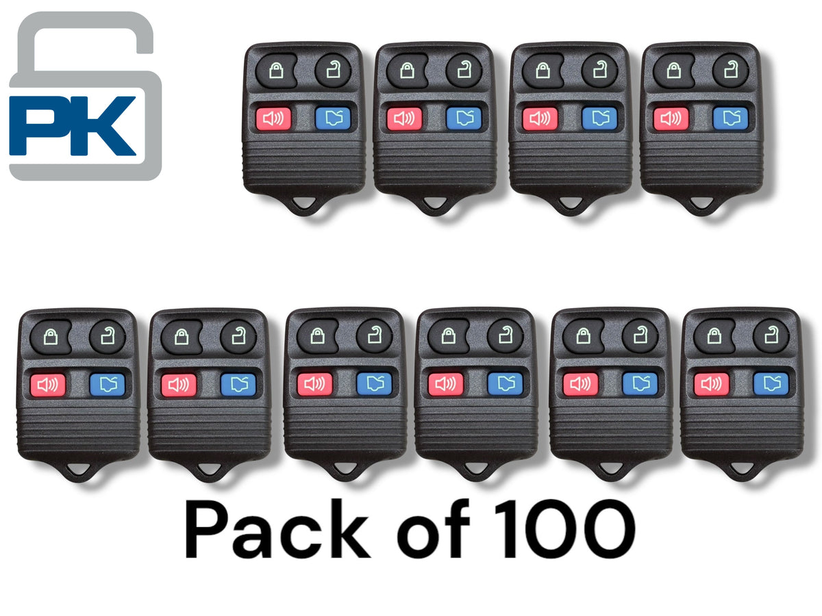 98-14 Ford Lincoln Mercury 4-Button Keyless Entry Remote CWTWB1U311 (100 Pack)