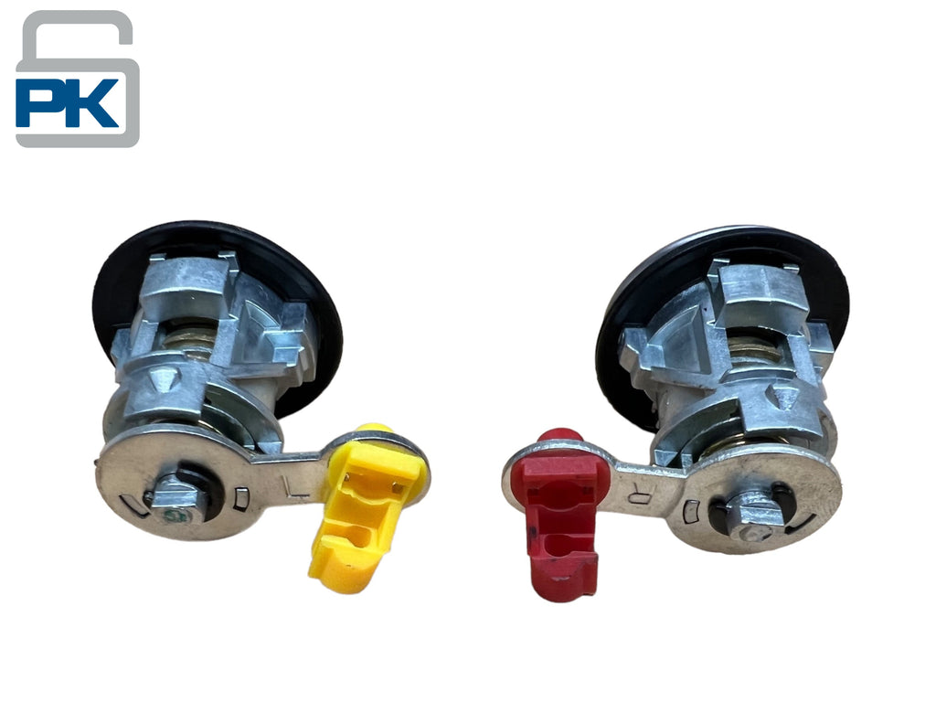 1998 & Up Altima Frontier Pathfinder Door Lock Cylinder Pair Set 2 Keys New