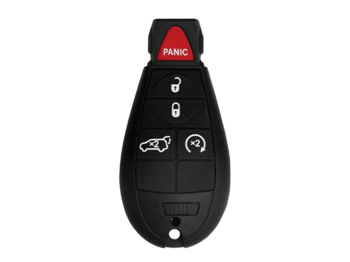 09-13 Dodge Jeep Fobik Key 5-Button / PN: 05026538AK / IYZ-C01C / Keyless Go Fobik (Aftermarket)