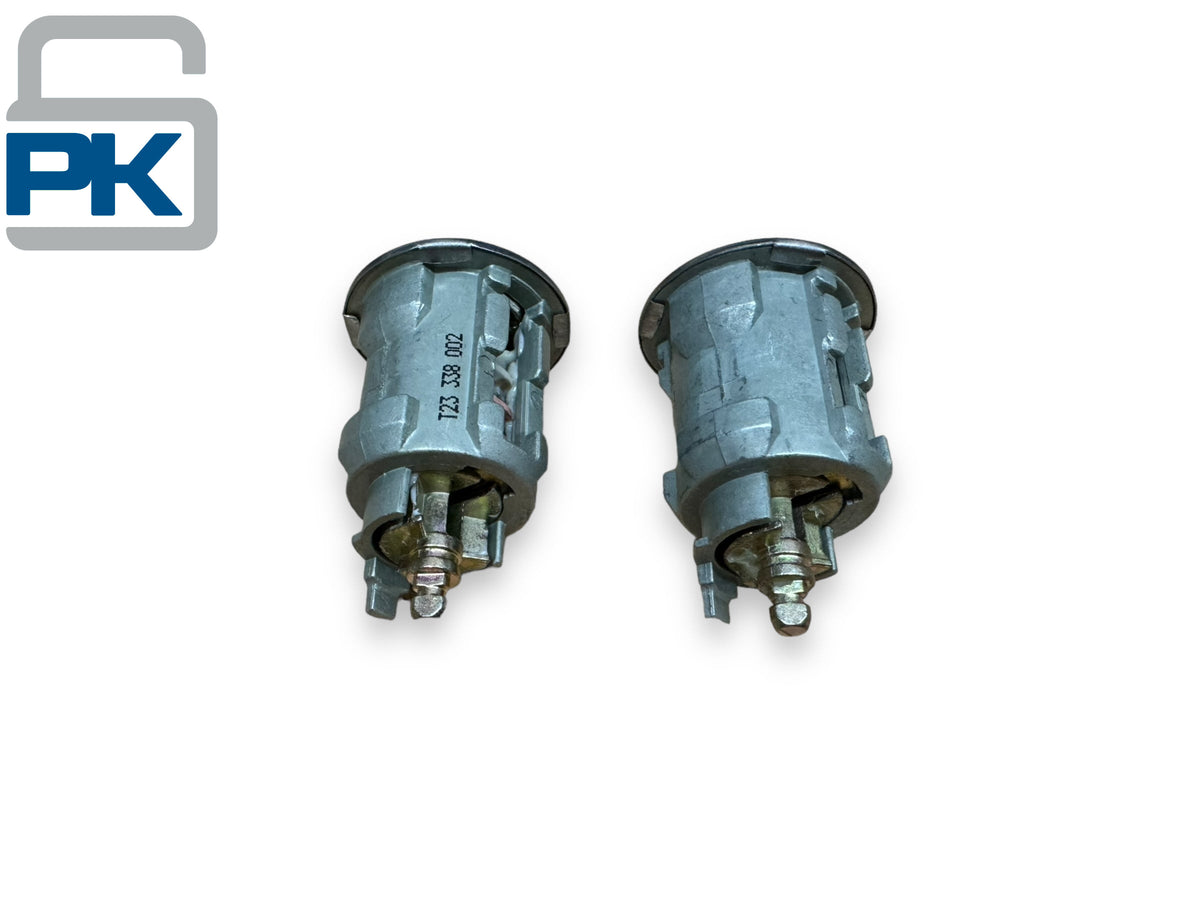 01-18 Chrysler Dodge Jeep Door Lock Cylinder Set / Chrome / PN: 68001713AA (Aftermarket)