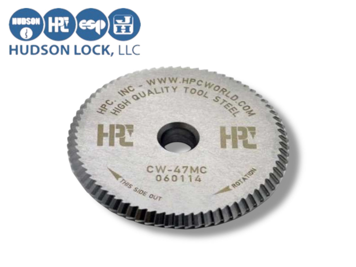 HPC - CW-47MC - Standard Cutter - For HPC Key Machines - 87º Angle