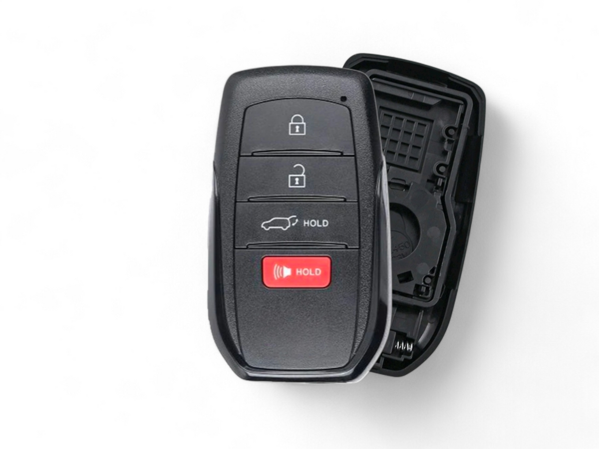 21-25 Toyota SUV Smart Key Shell 4-Button FCC: HYQ14FBX (Aftermarket)