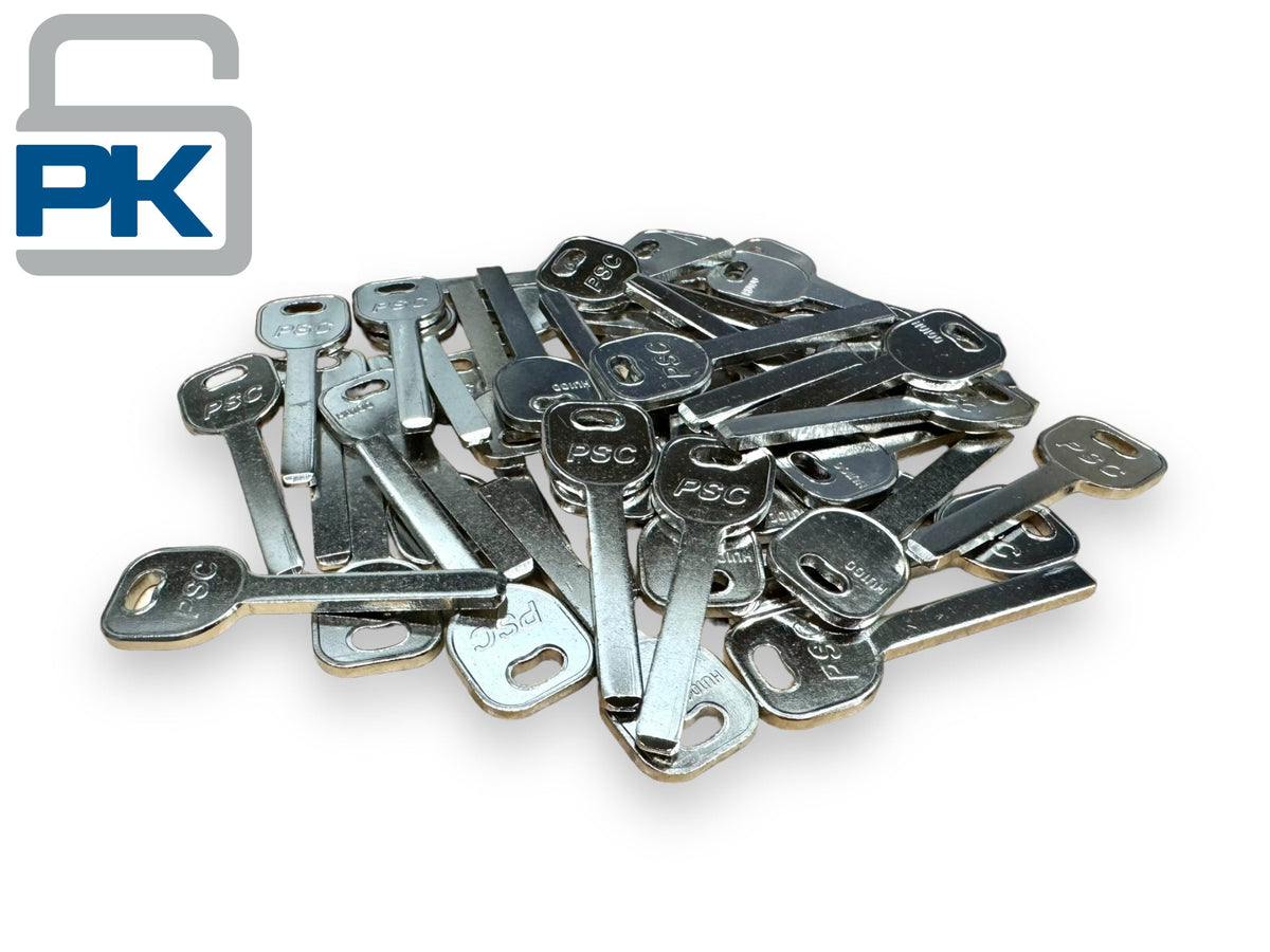 HU100 GM Chevrolet Buick GMC Metal Service Key Blank New (50 Pack)