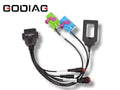 Godiag - GT114 Audi K-Line IMMO for Audi 2nd & 3rd Generation Dashboard Key Matching Test Platform Cable