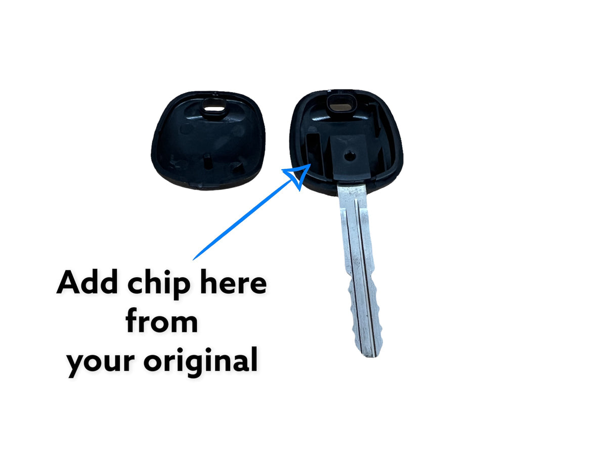 2002-2006 Toyota Camry Ignition Lock Cylinder Assembly 2 Keys For Transponder/Chipped Keys