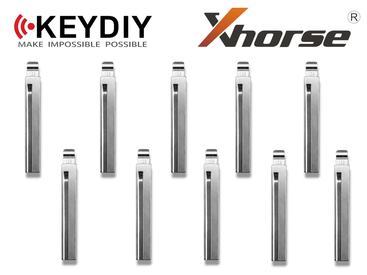 10x Xhorse Keydiy Universal Flip Key Remote Key Blades Hyundai HY18
