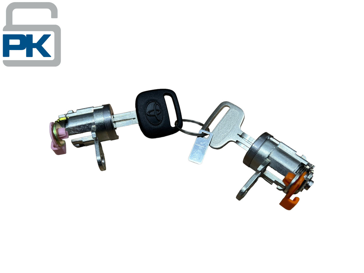 99-04 Toyota Tacoma Door Lock Cylinder Set 2 Keys New OEM