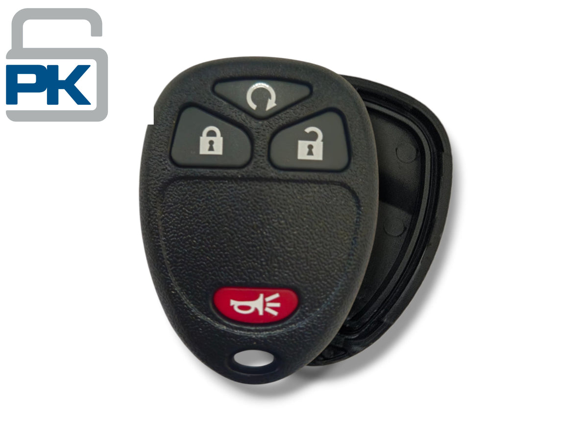 06-19 GM Keyless Entry Remote SHELL 4-Button PN: 20952474 / OUC60270 (Aftermarket)