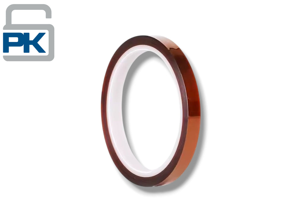 High Temperature Polyamide Kapton Tape - 8mm x 33m