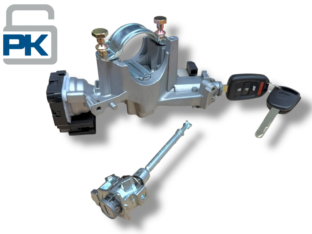 17-22 Honda CRV Ignition & Door Lock Cylinder Set With 2 Keys Shells New