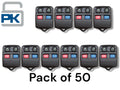 98-14 Ford Lincoln Mercury 4-Button Keyless Entry Remote New CWTWB1U311 (50 Pack)