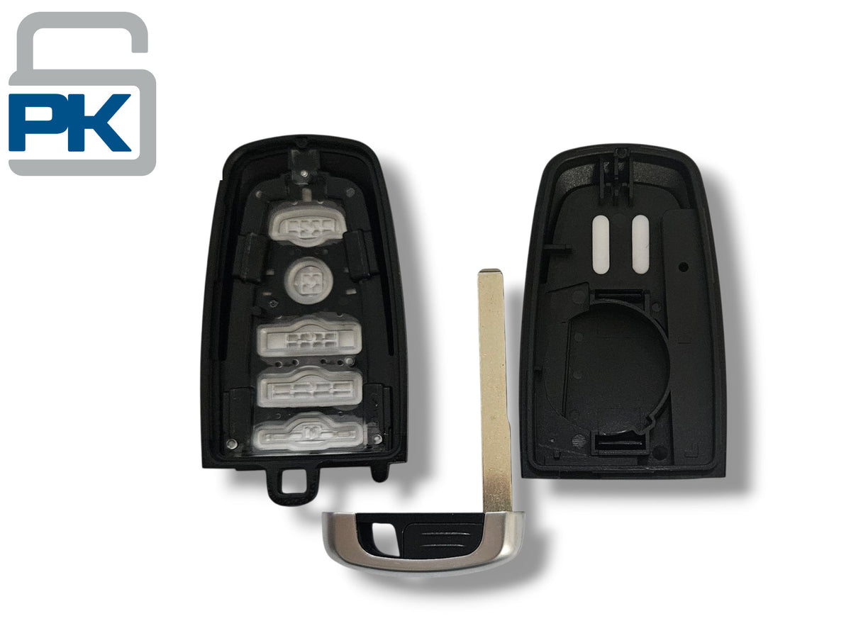 17-22 Ford Smart Key SHELL 5-Button PN: 164-R8149 / M3N-A2C93142600 (Aftermarket)