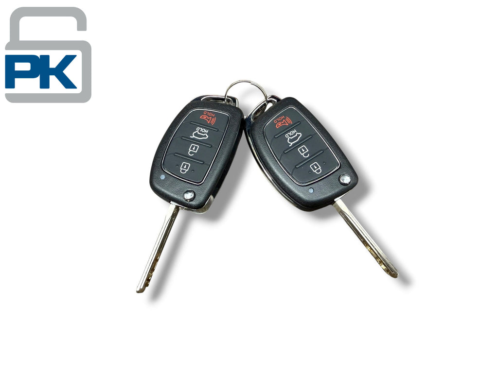 16-21 Hyundai Tucson Ignition Lock Cylinder With 2 Remote Flip Keys PN: 81900-D3E00 (Aftermarket)