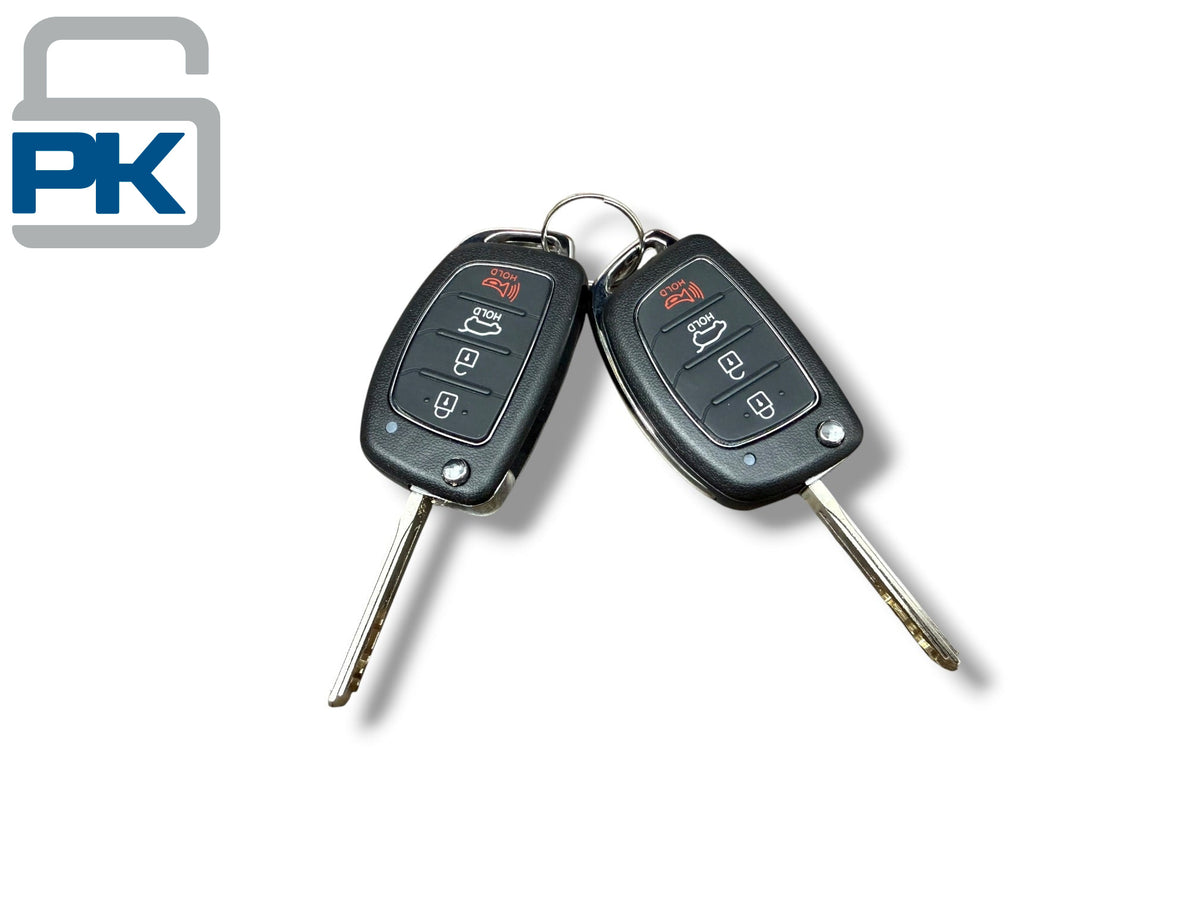 16-21 Hyundai Tucson Ignition Lock Cylinder With 2 Remote Flip Keys PN: 81900-D3E00 (Aftermarket)