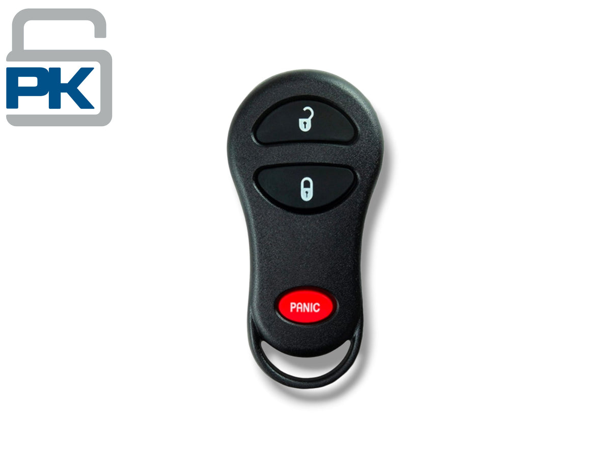 99-04 Dodge Jeep Keyless Entry Remote 3-Button PN: 56045497A / GQ43VT9T (Aftermarket)