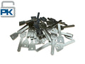Acura Honda Metal Service Key Test Blade HO01 HON66 (100 Pack)