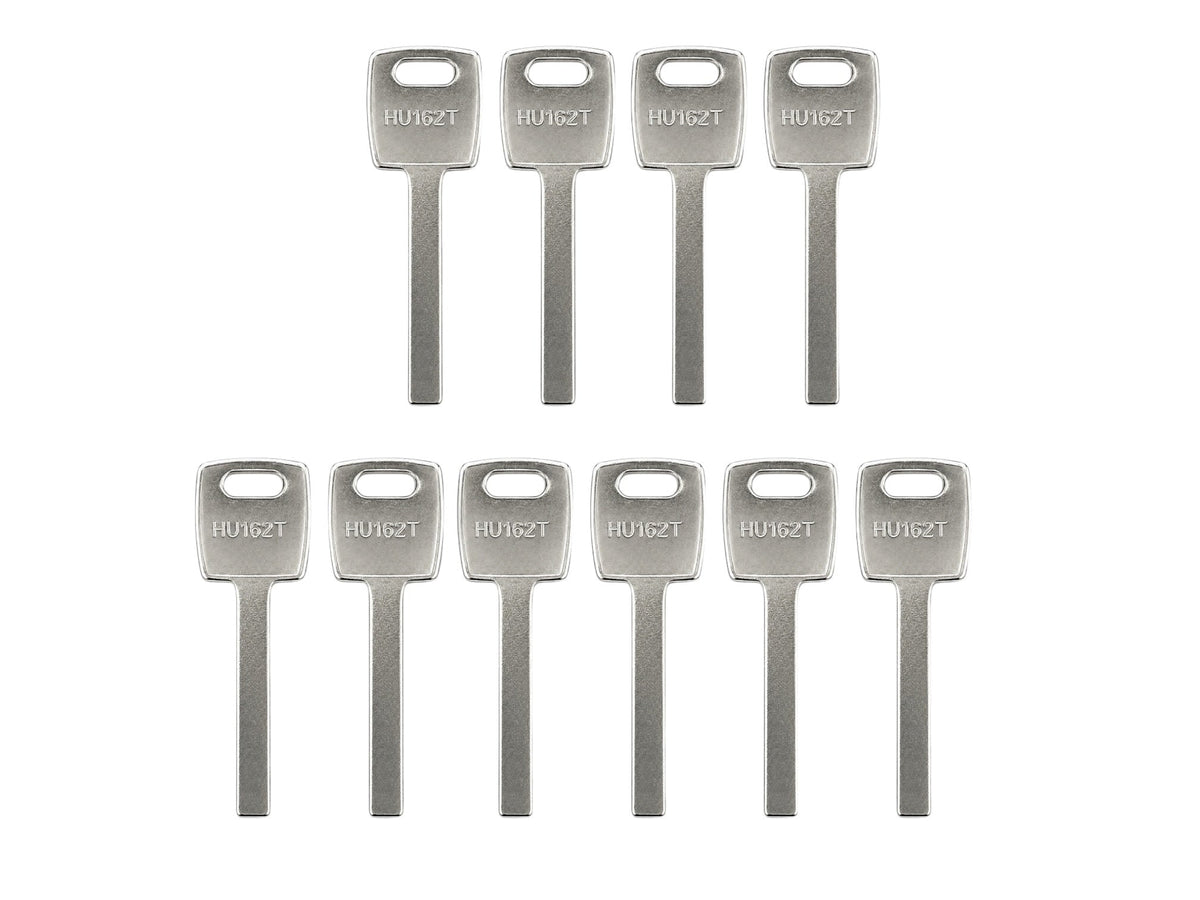 HU162T - Audi Volkswagen Metal Key Blank (Aftermarket) (10 Pack)