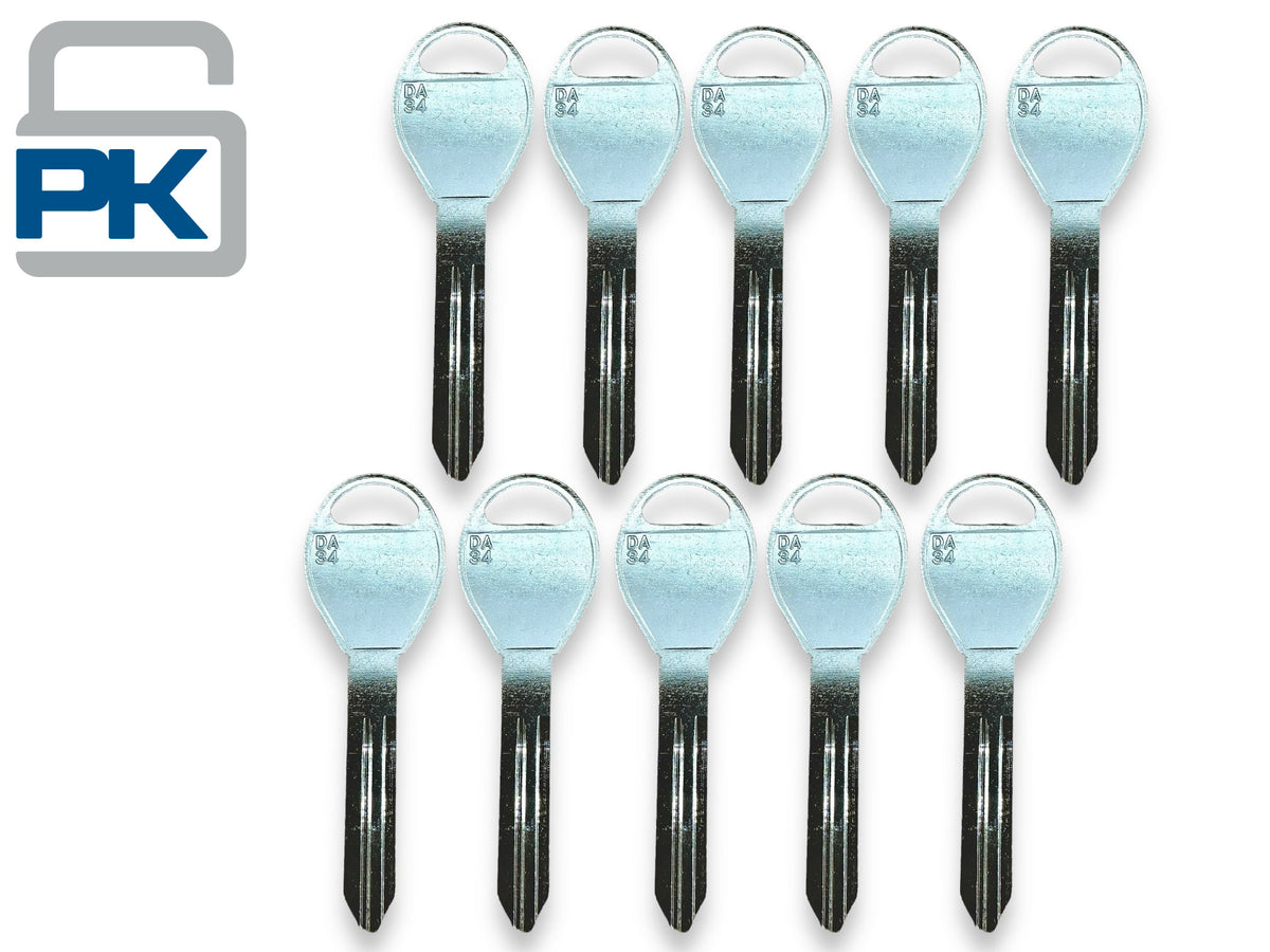 DA34 / NSN14 Nissan Infiniti Metal Service Key Blank (10 Pack)