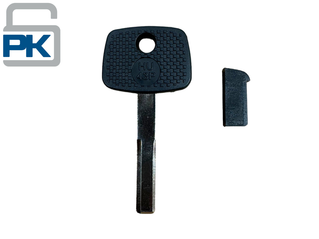 HU43 Key Shell GM Pontiac GTO Key Blank HU43-P (50 Pack)