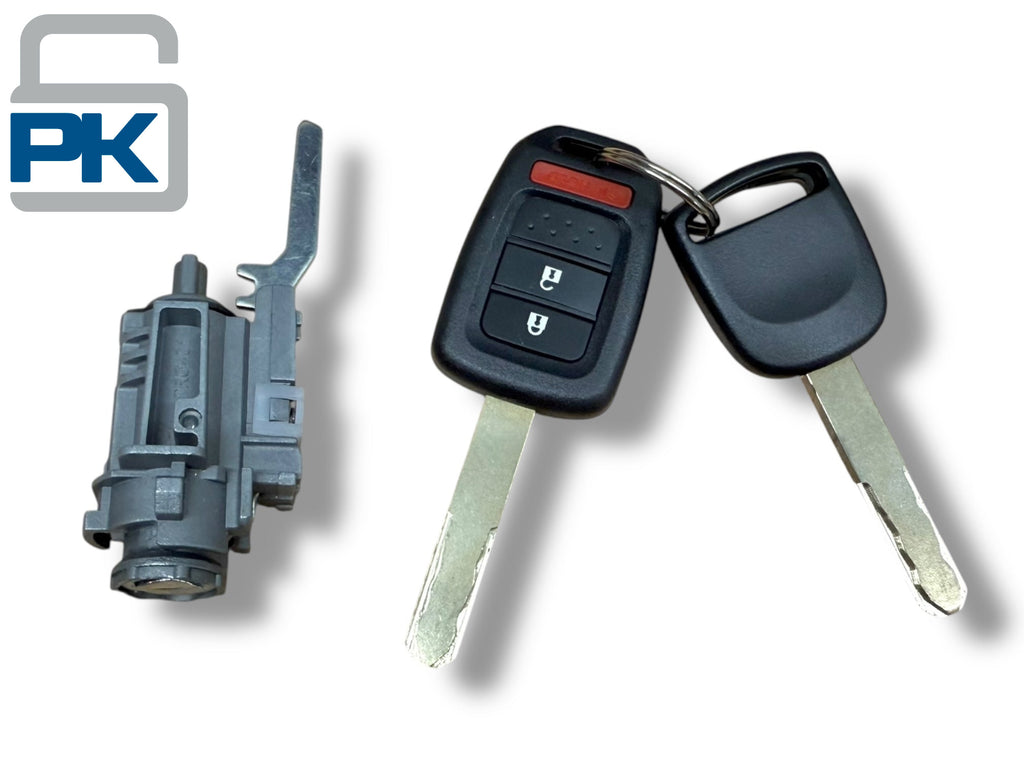 15-20 Honda Fit Ignition Lock Cylinder With 2 Key Shells New  06351-T5A-911