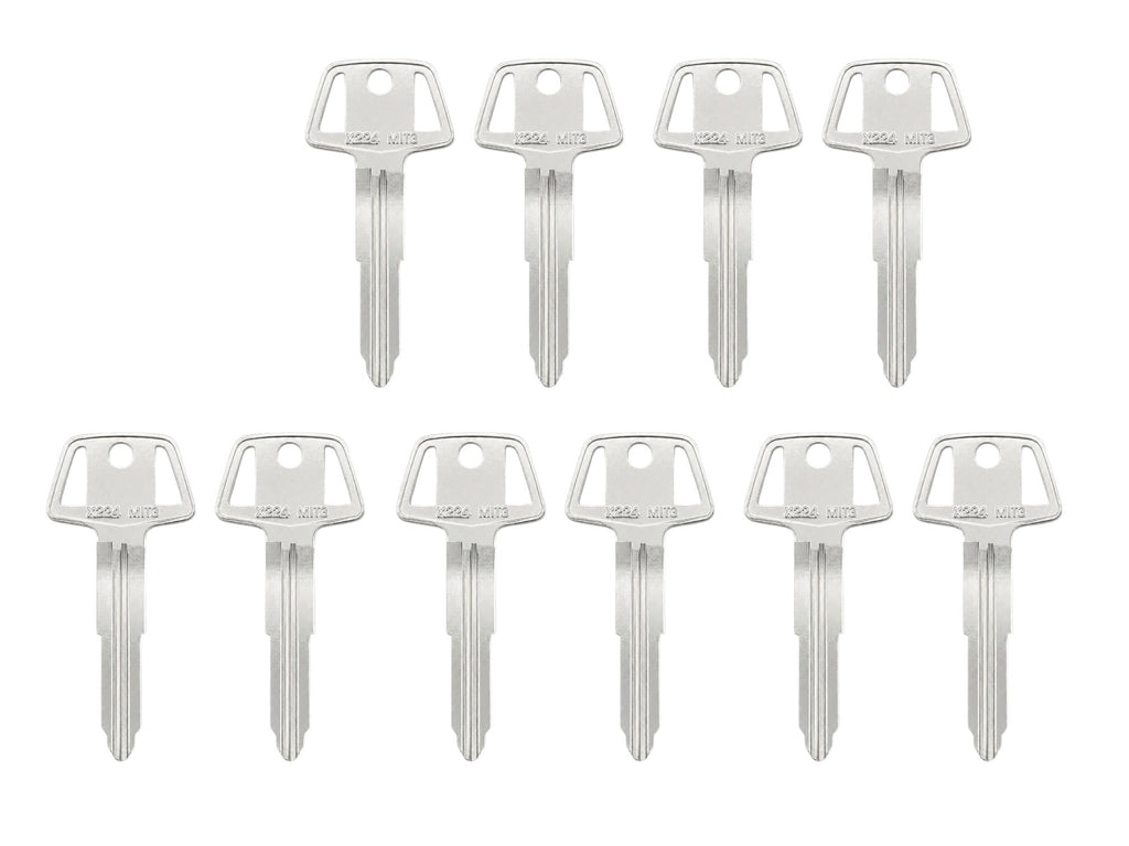 MIT3 / X224 Mitsubishi Metal Key Blank (Aftermarket) (10 Pack)