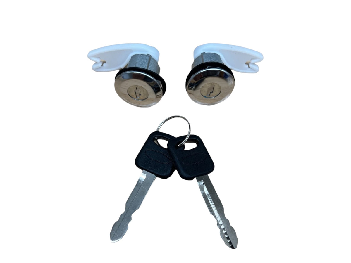 92-96 Ford Door Lock Cylinder Set PN: F2UZ-1522050-A (Aftermarket)