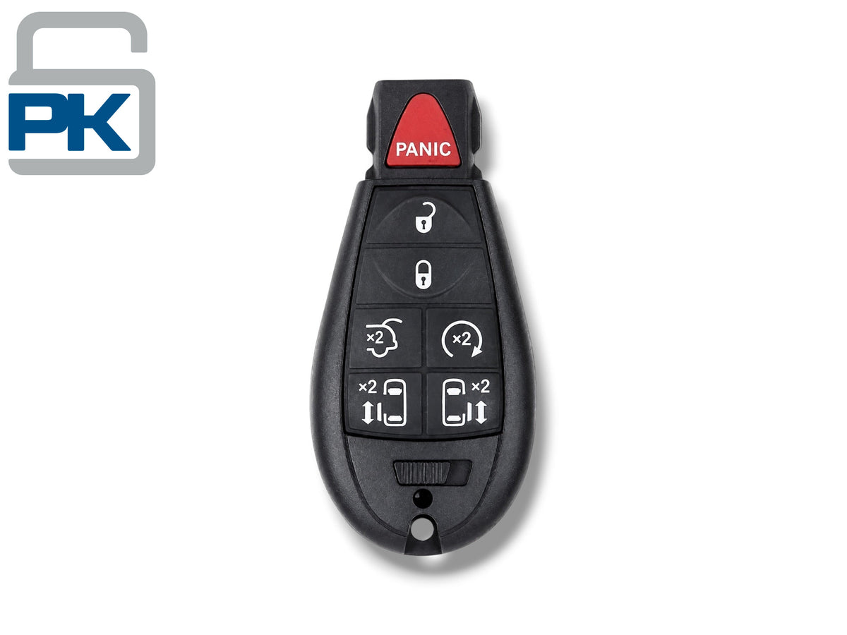 08-18 Chyrsler Dodge VW Fobik Key 7-Button M3N5WY783X / IYZ-C01C / 433 MHz (Aftermarket)