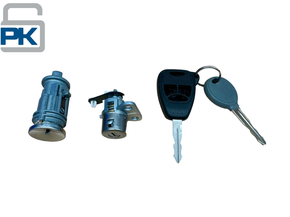 06-07 Dodge Charger Ignition & Door Lock Cylinder Set (Aftermarket)