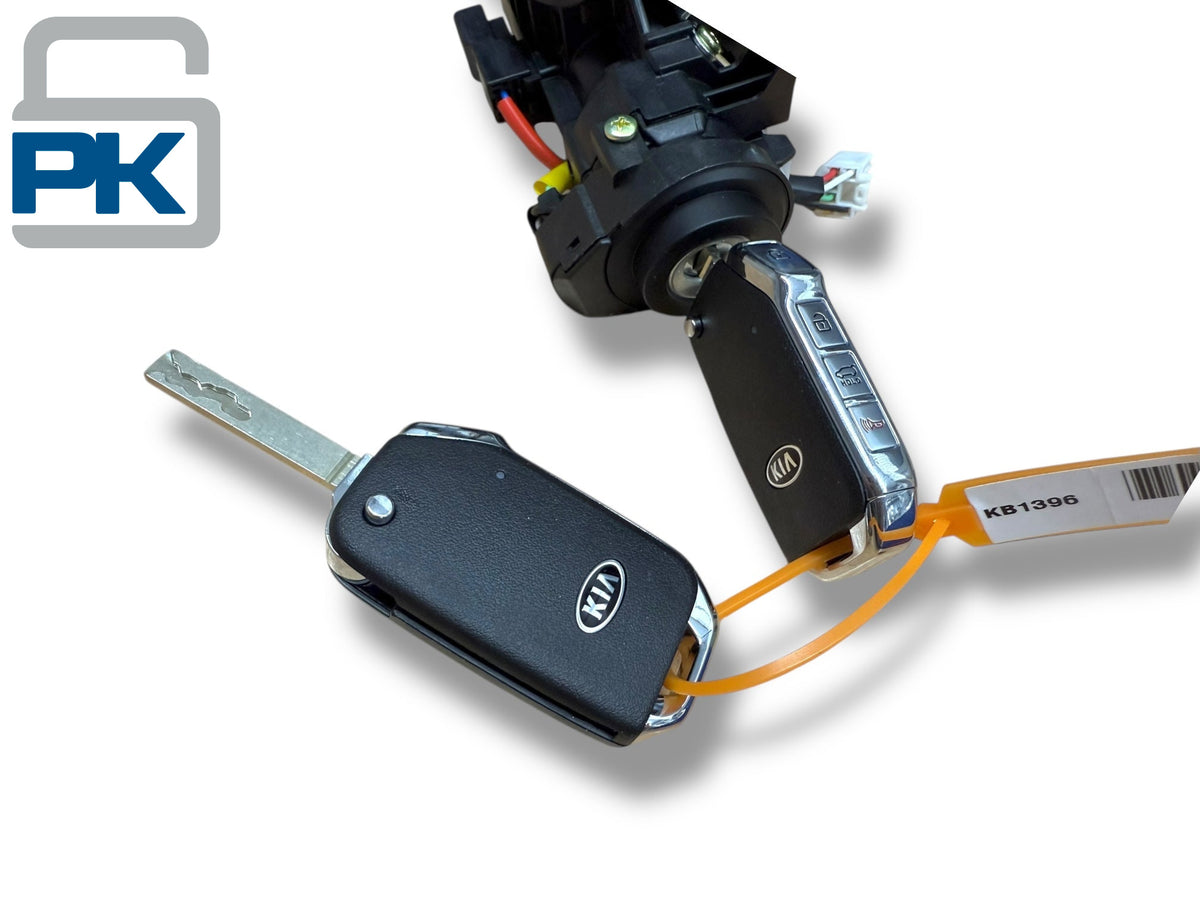 21-23 Kia Seltos Ignition Lock Cylinder Assembly With Immobilizer 2 Remote Keys New OEM 81900-Q5D00