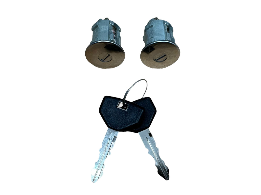 01-18 Chrysler Dodge Jeep Door Lock Cylinder Set / Chrome / PN: 68001713AA (Aftermarket)
