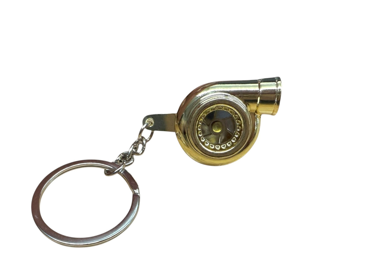 Turbo Key Chain - Gold