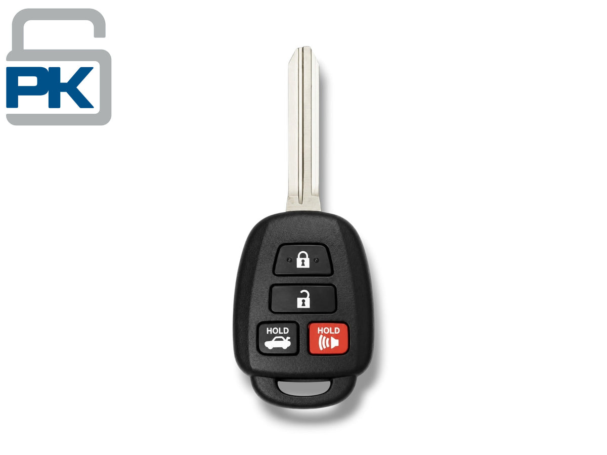 12-14 Toyota Camry Remote Head Key 4-Button PN: 89070-06420 / HYQ12BDM / G Chip (Aftermarket)