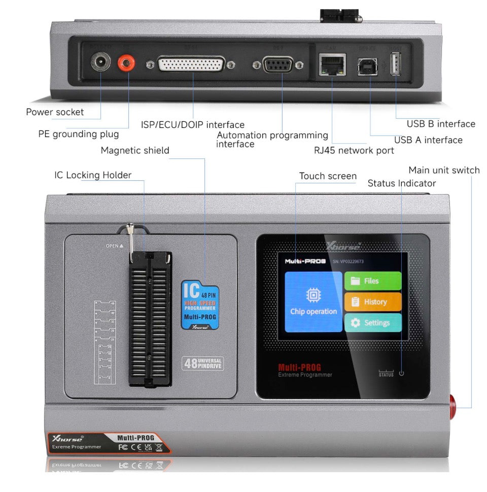 Xhorse XDMPG0GL - VVDI Multi-Prog Programmer + Godiag Mastering Book