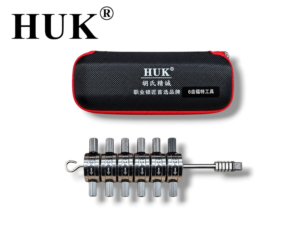 HUK - Ford Jaguar 6-Cut Tibbe Pick & Decoder