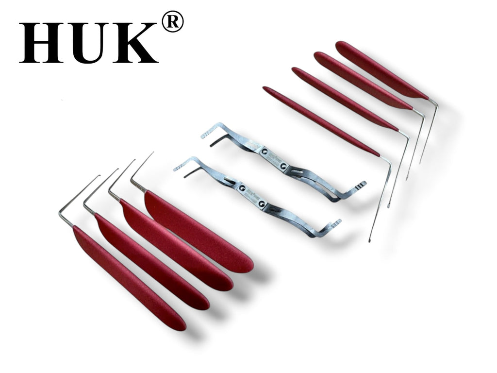 HUK - Lock Tension Tool 10 Piece Set